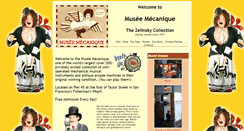 Desktop Screenshot of museemecaniquesf.com